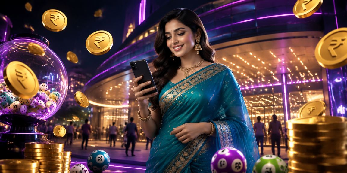 Indian player enjoying secure online betting on a mobile device